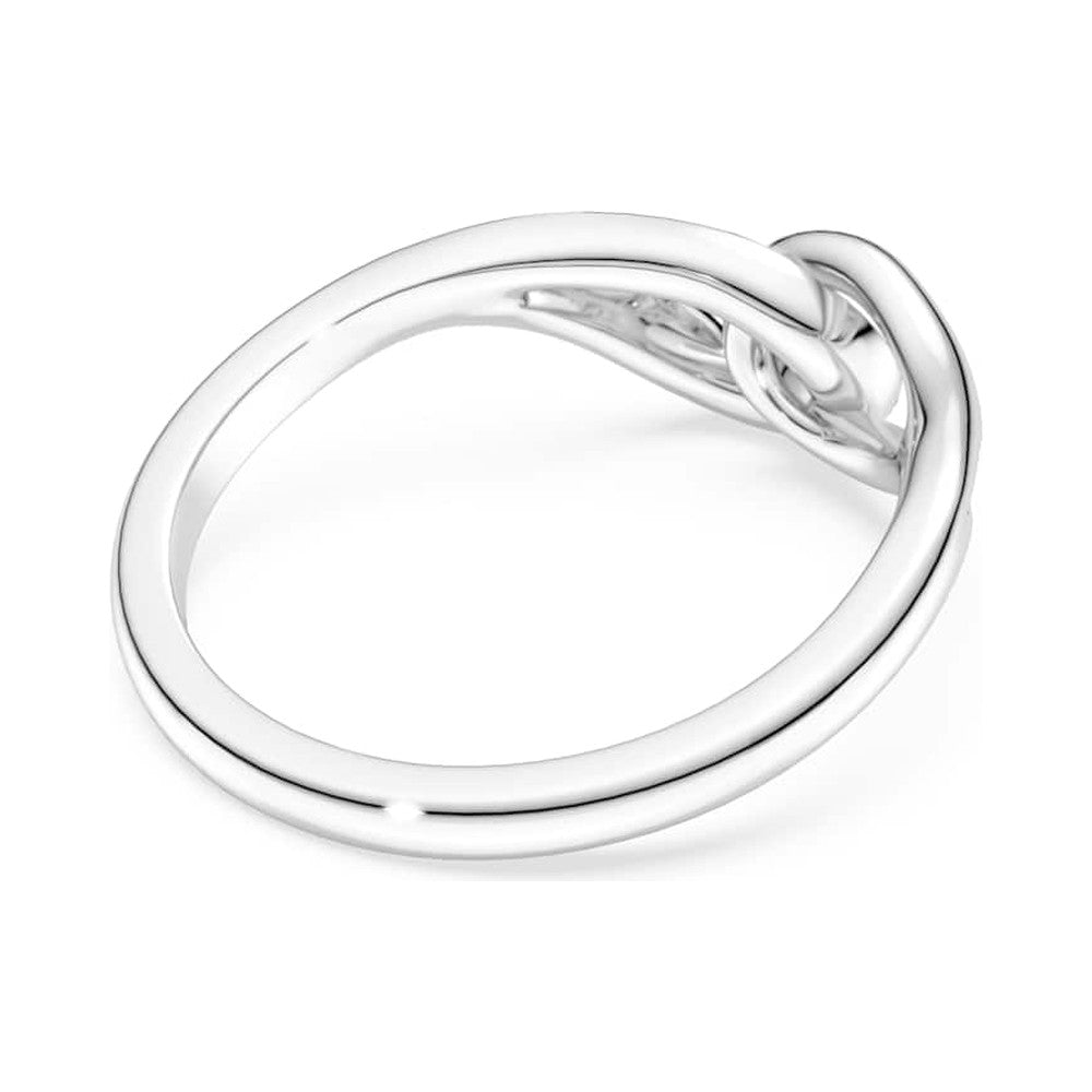 Swarovski Classica Silver Interlocking Zirconia Ring