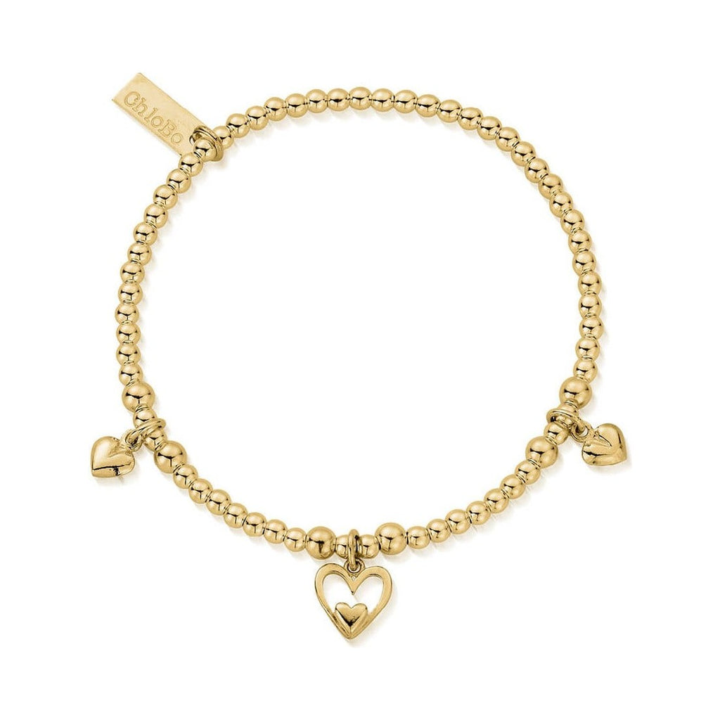 ChloBo Triple Heart Bracelet