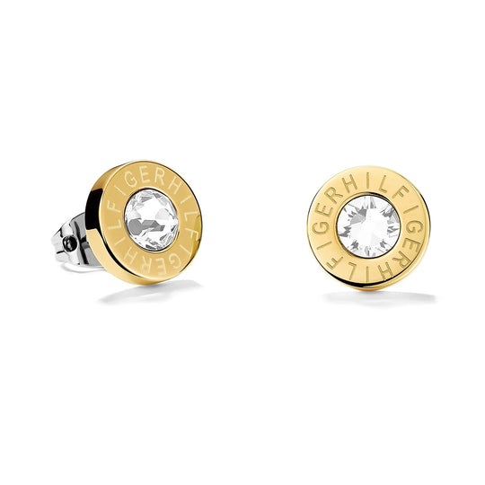 Tommy Hilfiger Gold Plated Fine Core Stud Earrings 2700753