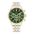 Tommy Hilfiger Men's Kent Green Dial Bracelet Watch 1710754