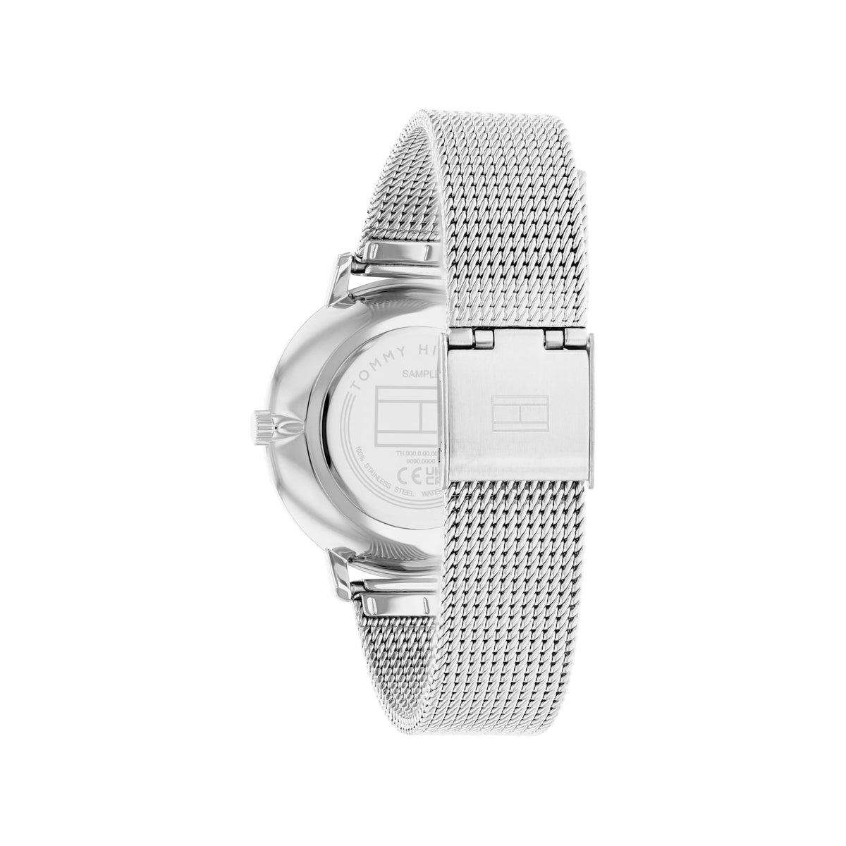 Tommy Hilfiger Ladies Pippa Silver Dial Mesh Bracelet Watch 1782665 * — view 4