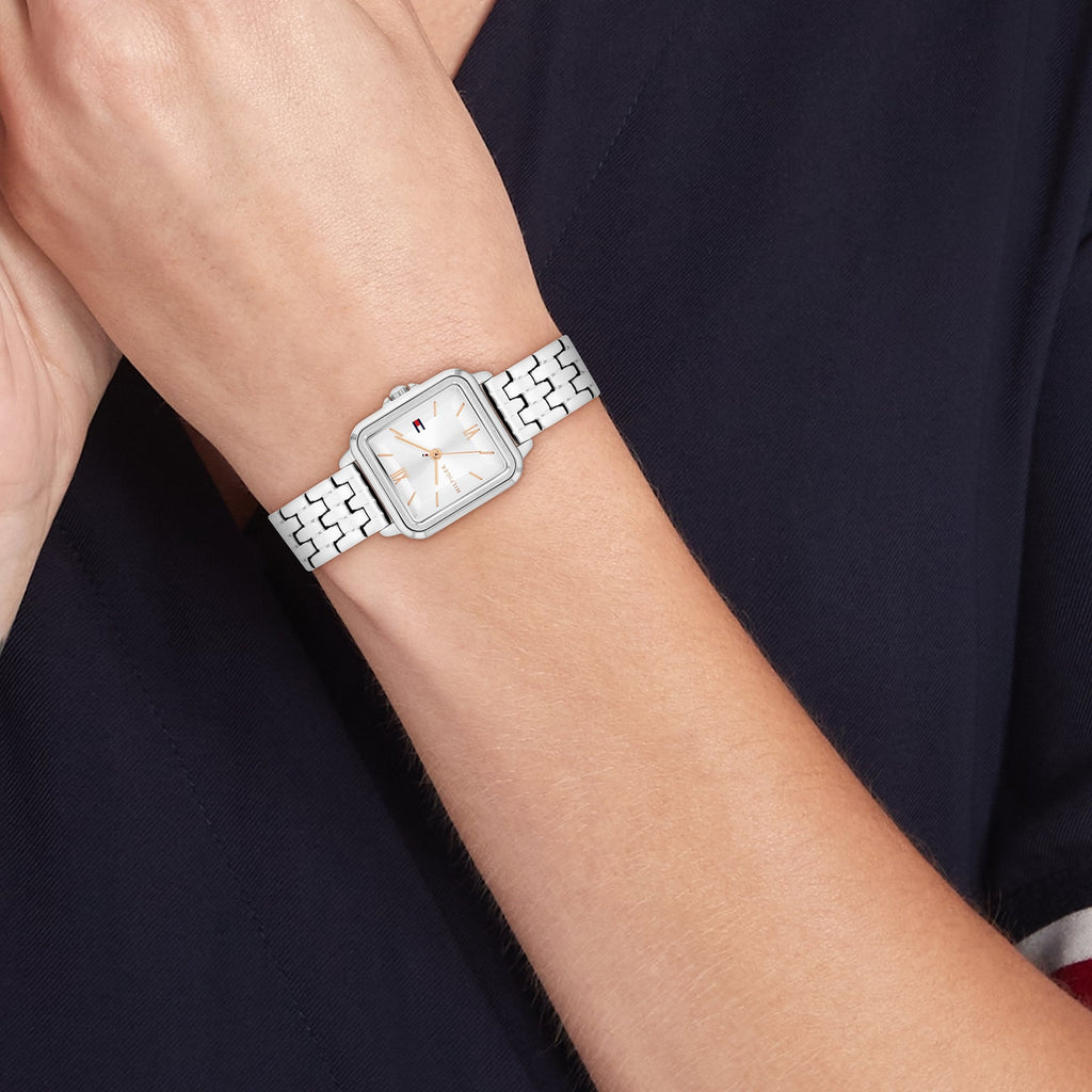 Tommy Hilfiger Ladies Mia Silver Dial Bracelet Watch 1782830 — view 4