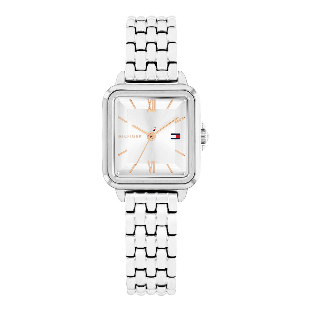 Tommy Hilfiger Ladies Mia Silver Dial Bracelet Watch 1782830