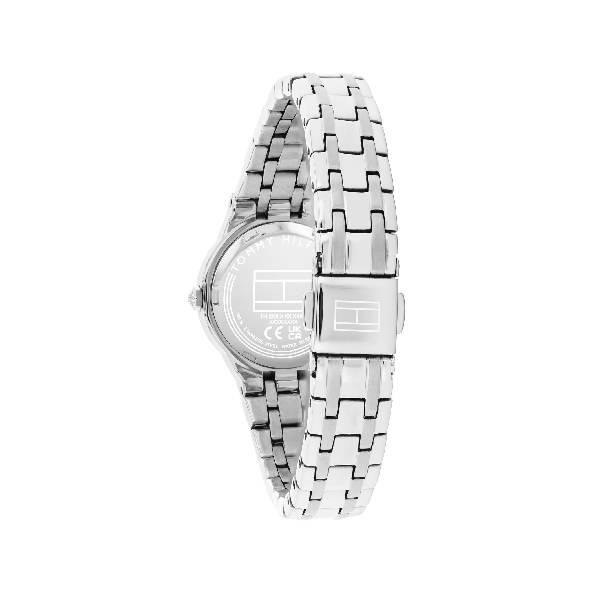 Tommy Hilfiger Ladies Mackenzie Silver Dial Bracelet Watch 1782889 — view 3