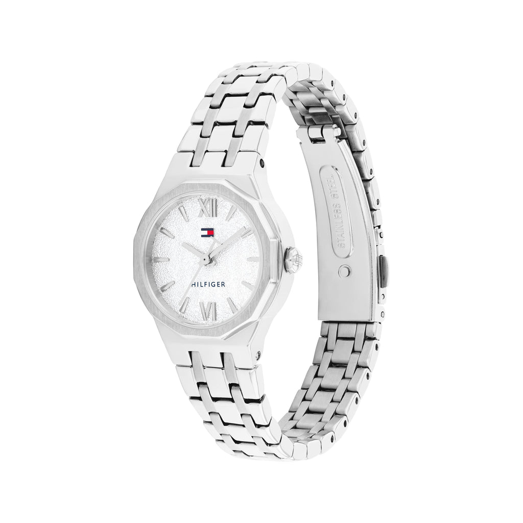 Tommy Hilfiger Ladies Mackenzie Silver Dial Bracelet Watch 1782889 — view 2