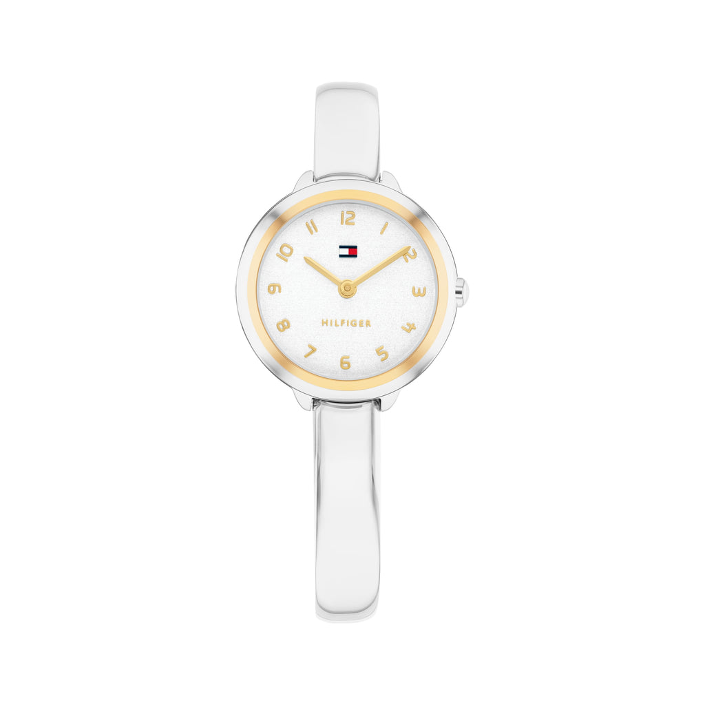 Tommy Hilfiger Ladies Demi Silver Dial Bracelet Watch