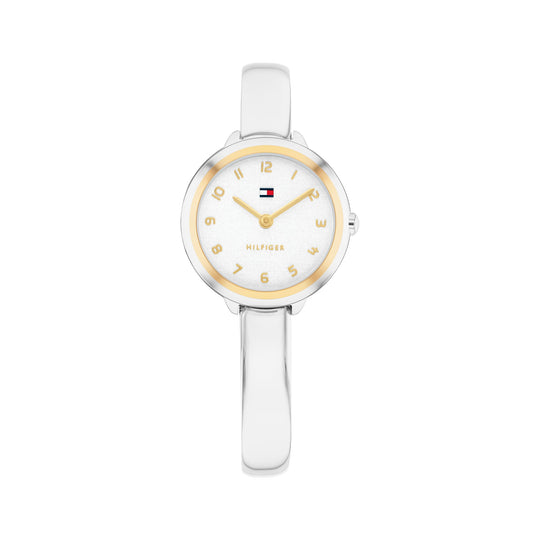 Tommy Hilfiger Ladies Demi Silver Dial Bracelet Watch