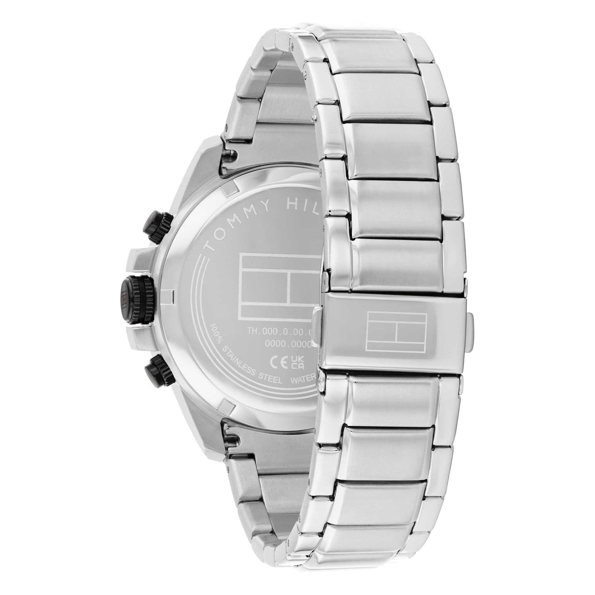 Tommy Hilfiger Mens Jason Blue Chronograph Dial Bracelet Watch 1792198 * — view 4