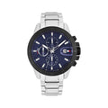 Tommy Hilfiger Mens Jason Blue Chronograph Dial Bracelet Watch 1792198 *