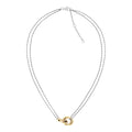 Tommy Hilfiger Two-Tone Nautical Knot Necklace 2780989