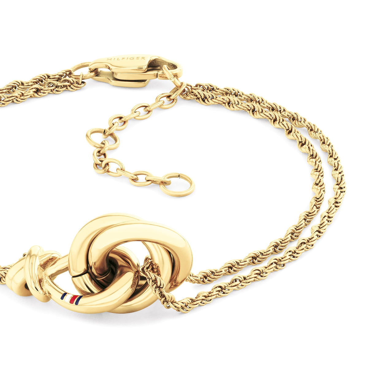 Tommy Hilfiger Gold Plated Nautical Knot Bracelet 2780991 — view 3