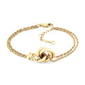 Tommy Hilfiger Gold Plated Nautical Knot Bracelet 2780991