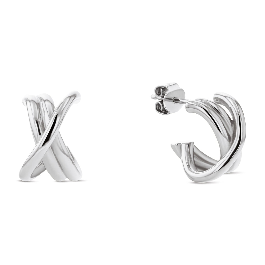 Tommy Hilfiger Steel Nautical Knot Earrings 2780992