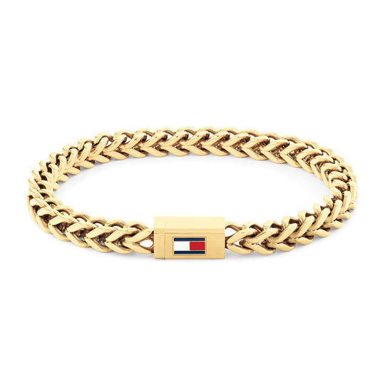 Tommy Hilfiger Gold Plated Braided Bracelet 2790648