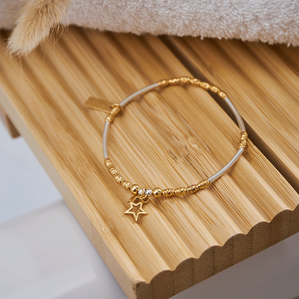 ChloBo Double Star Bracelet GMBMNSR1128