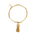 ChloBo Gold Didi Tassel Bracelet Sterling Silver Gold Plated GBMN339