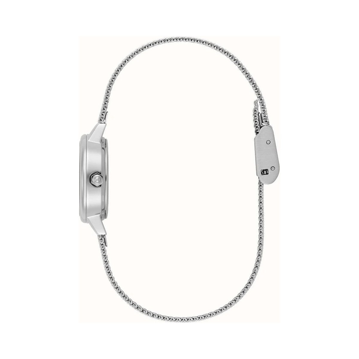 Olivia Burton Ladies Mini Classic Turquoise Dial Mesh Bracelet Watch Stainless Steel by Olivia Burton