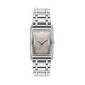 Olivia Burton Grove grey tank dial bracelet watch, a grey stainless steel bracelet watch from Olivia Burton, available at OD’s Jewellers in St Helens