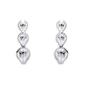 Laura Ashley Tulip Chain Drop Earrings Silver Plated by Laura Ashley