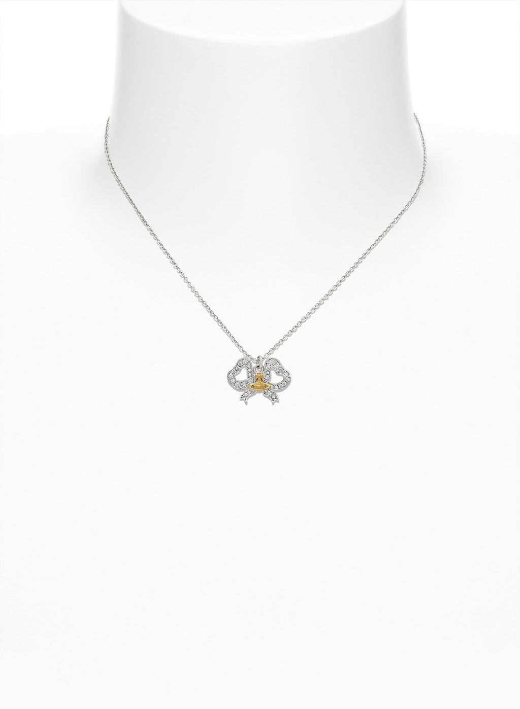 Vivienne Westwood Rigoberta Bow Pendant Necklace 630203H3-02P580- — view 2