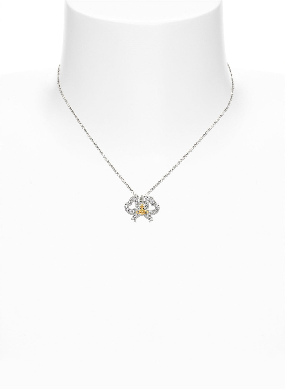 Vivienne Westwood Rigoberta Bow Pendant Necklace 630203H3-02P580- — view 2