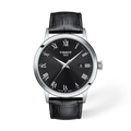 Tissot Mens Classic Dream Black Dial Strap Watch T1294101605300