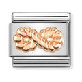Nomination Composable Rose Gold Infinity Rope Charm 430106/24 *