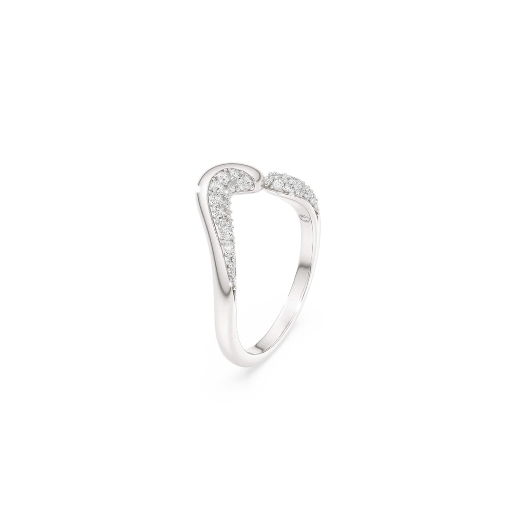 Swarovski Classica Sterling Silver Swarovski Zirconia Ring