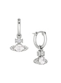 Vivienne Westwood Ondina CZ Hoop Earrings 6203009D-02P102
