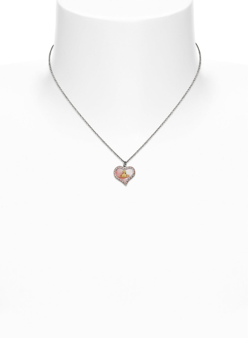 Vivienne Westwood Petra Pink MOP Necklace 63020103-02P659- — view 2