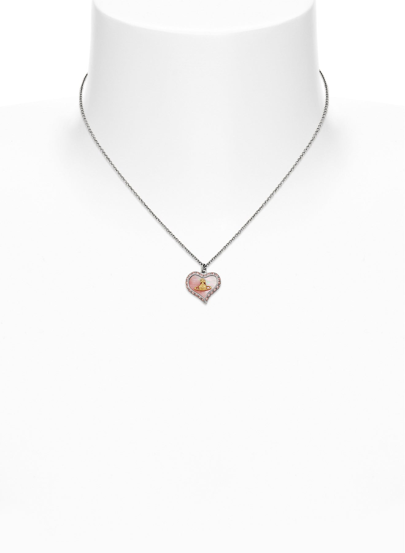 Vivienne Westwood Petra Pink MOP Necklace 63020103-02P659- — view 2