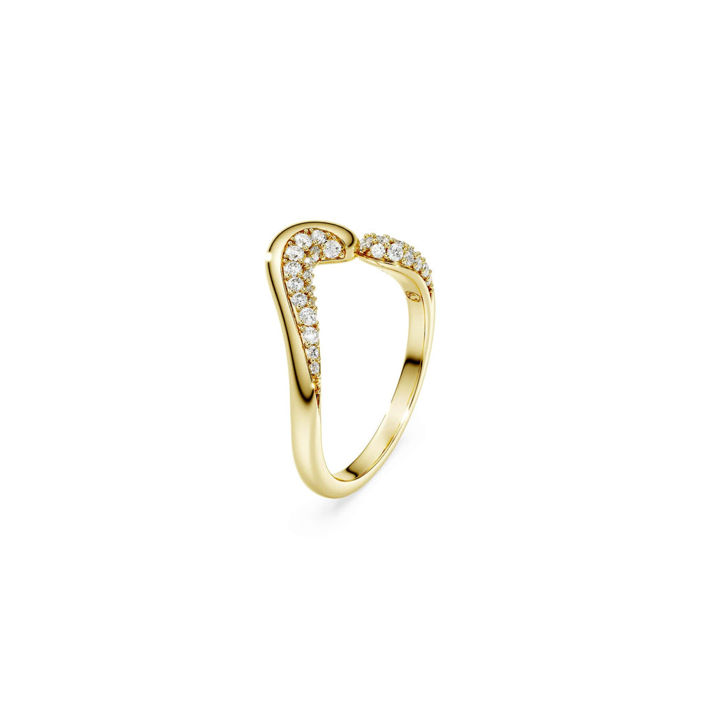 Swarovski Classica Silver/Gold Plated Zirconia Ring