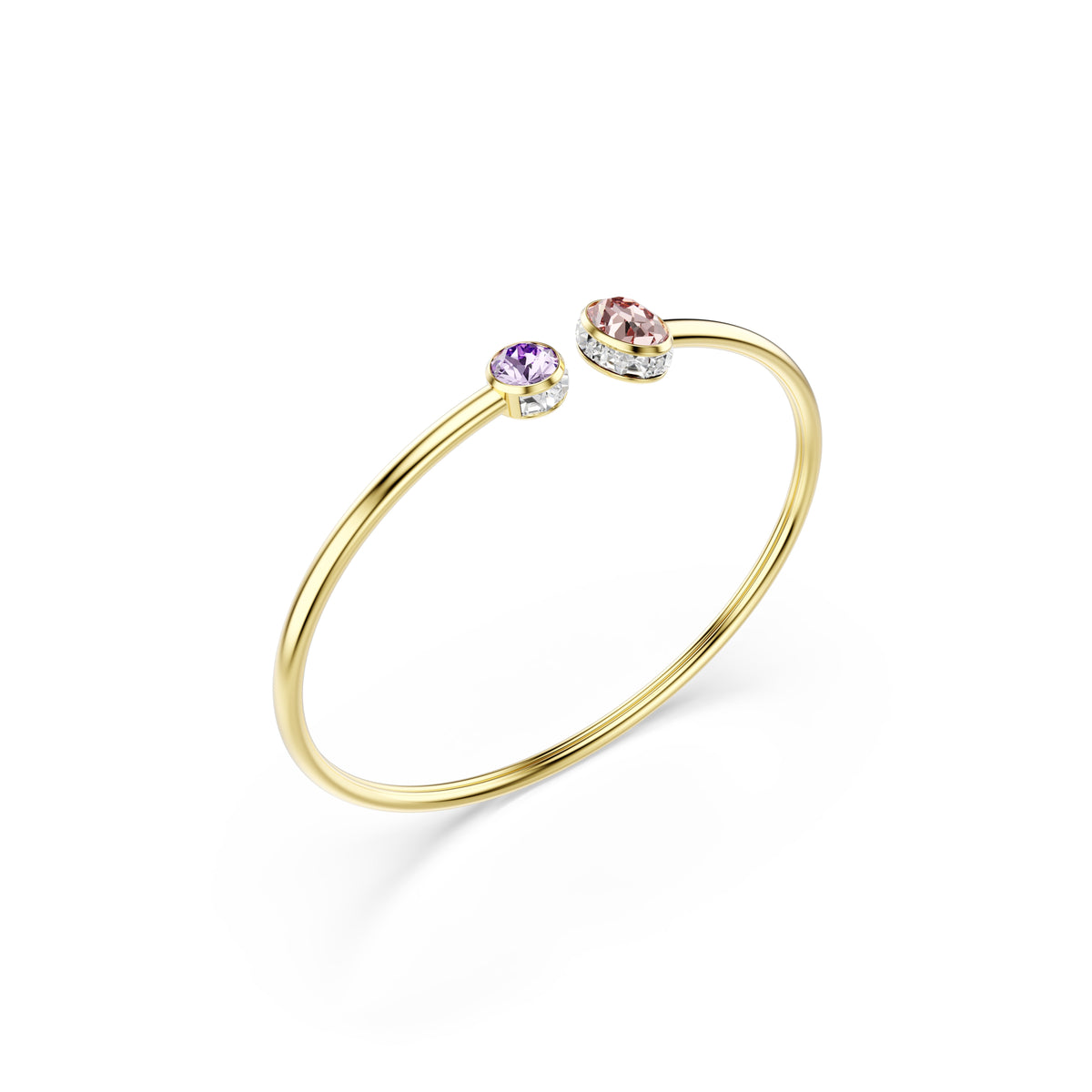 Swarovski Chroma Mixed Cuts Multicoloured Bangle 5738475 — view 3