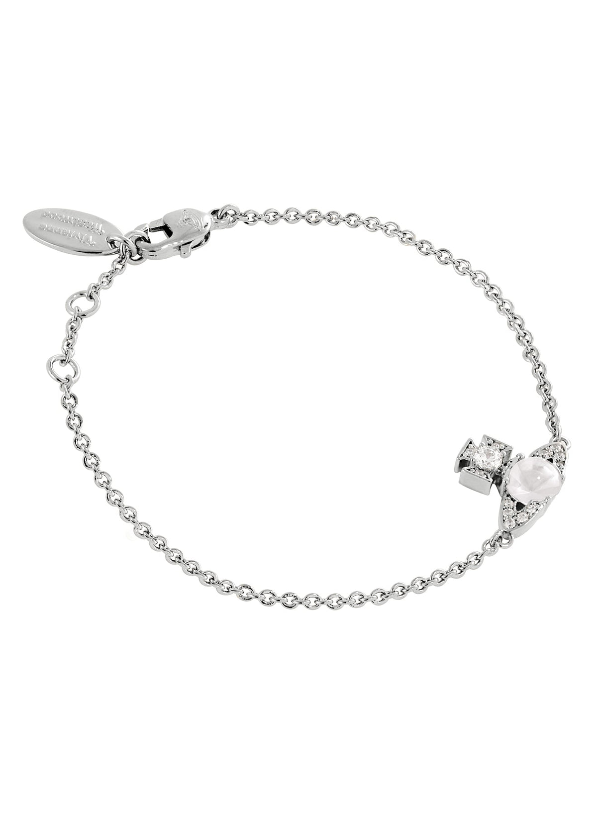 Vivienne Westwood Ondina CZ Bracelet 6102026Q-02P102 — view 2