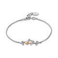 Clogau Tree Of Life Vine Bracelet With White Topaz in Sterling Silver by Clogau