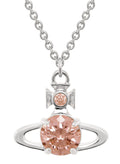 Vivienne Westwood Large Reina Blush Necklace 630203GL-02P781-
