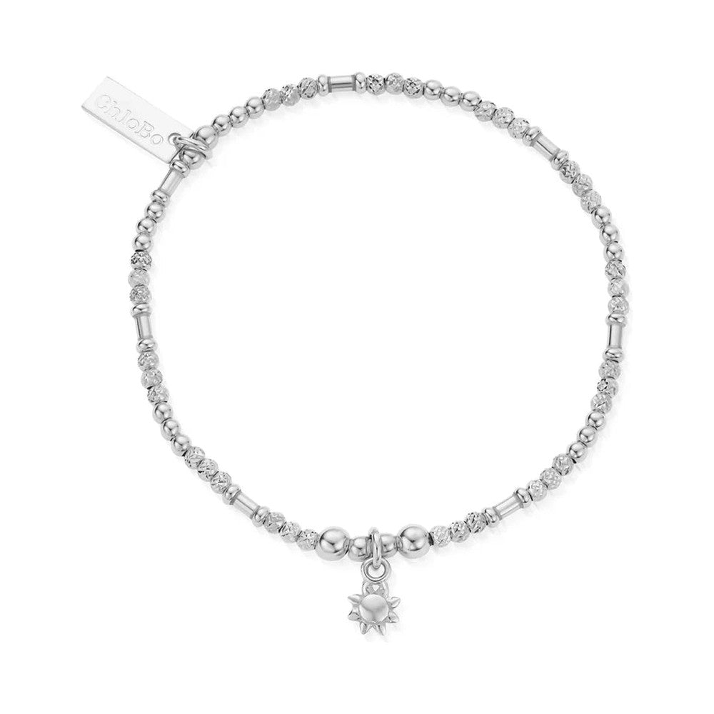 ChloBo Silver Sunshine Sparkle Bracelet SBFBB3582