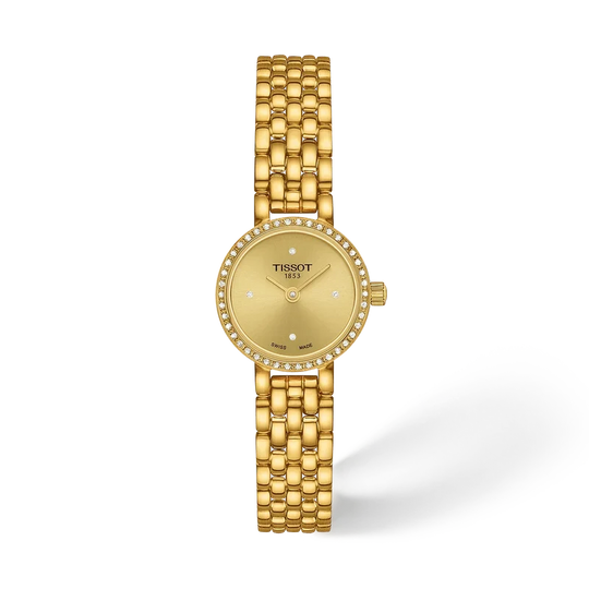 Tissot Ladies Lovely Round Diamond Bezel Bracelet Watch T1400096302600