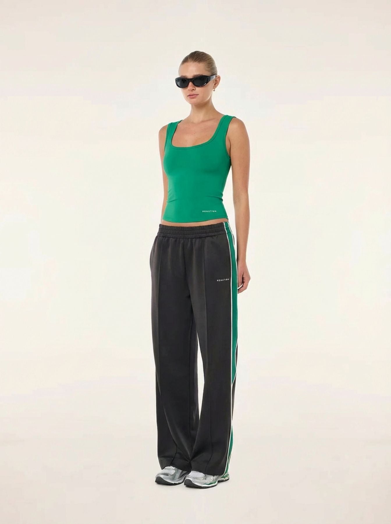 Women's P.E Nation Man Down Track Pant Smokestone