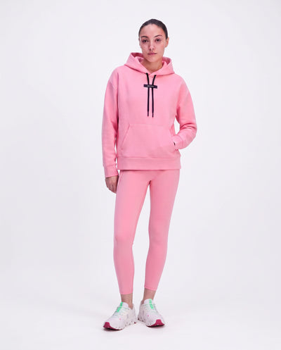 Women's On Running Focus Tech Hoodie 1 Magnolia