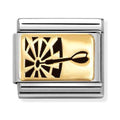 Nomination Composable Gold Darts Charm *