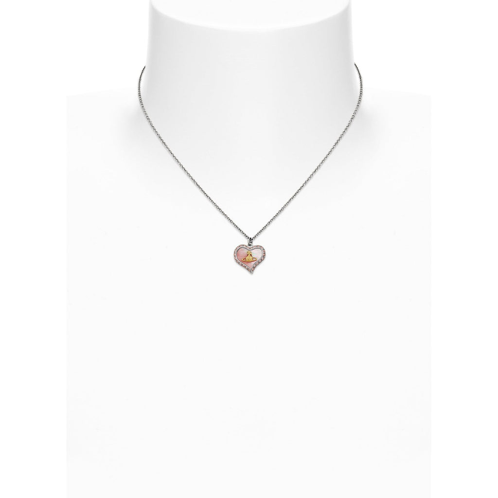 Vivienne Westwood Petra Pink MOP Necklace 63020103-02P659- — view 2