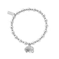 ChloBo Mini Small Ball Elephant Bracelet Silver SBMSB534 * SBMSB534