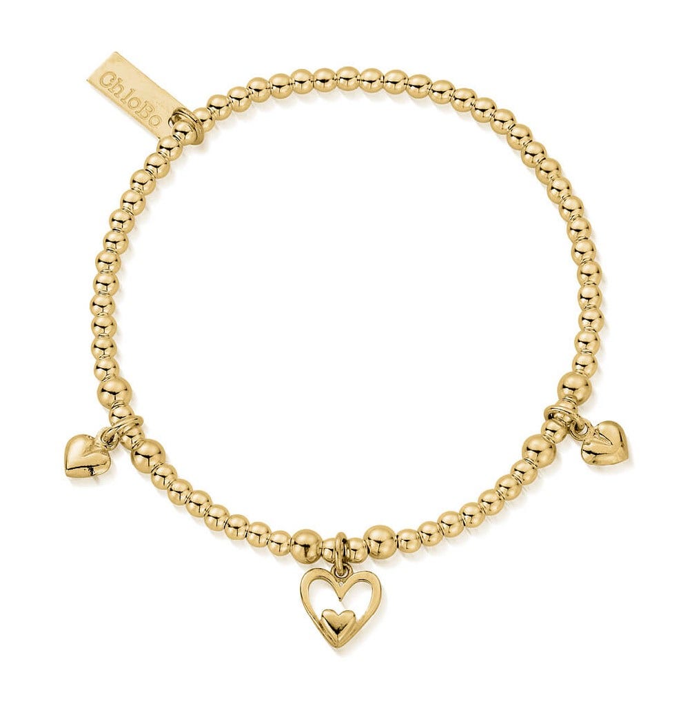 ChloBo Triple Heart Bracelet