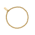 ChloBo Dainty Sparkle Bracelet Silver Gold Plated GBDSP