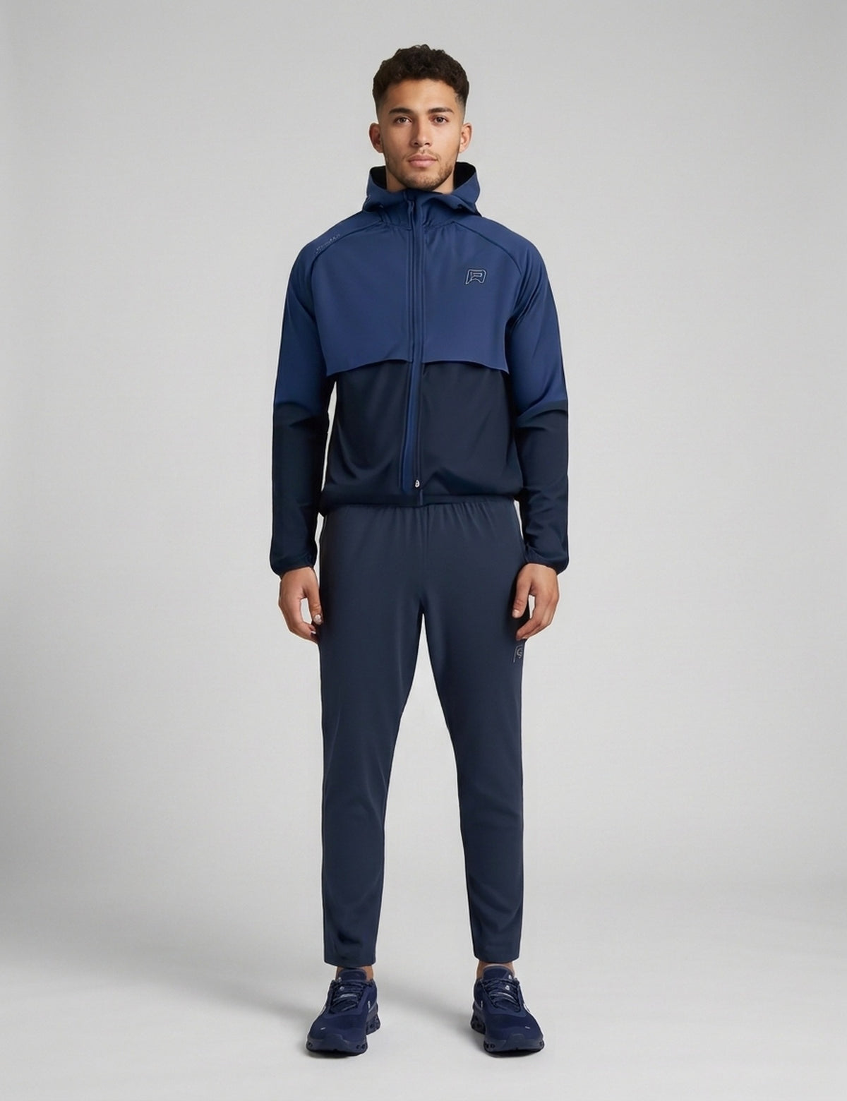 Men's Reprimo Curve Pant in Marine Graphite Blue — full outfit