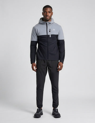 Men's Reprimo Geyser Windbreaker in Marble Obsidian