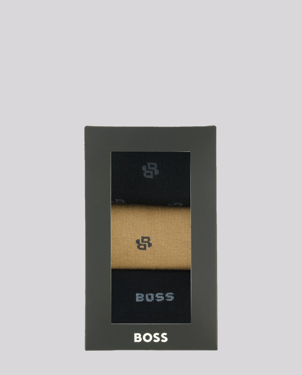 Mens BOSS Black 3P Gift set CC Socks