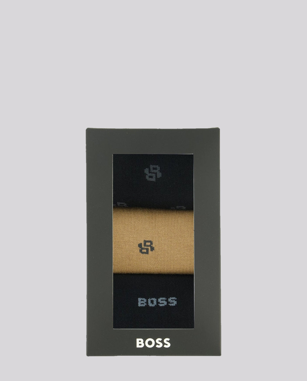 Mens BOSS Black 3P Gift set CC Socks