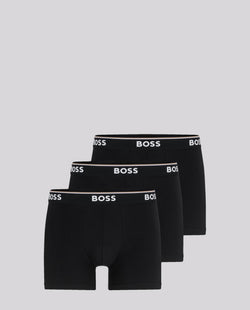 Men's BOSS BoxerBr 3P Power Black Black Underwear